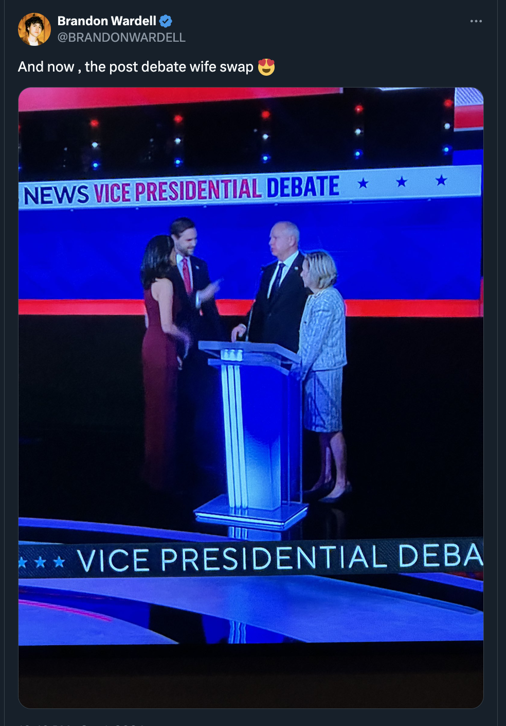 led-backlit lcd display - Brandon Wardell And now, the post debate wife swap News Vice Presidential Debate Vice Presidential Deba